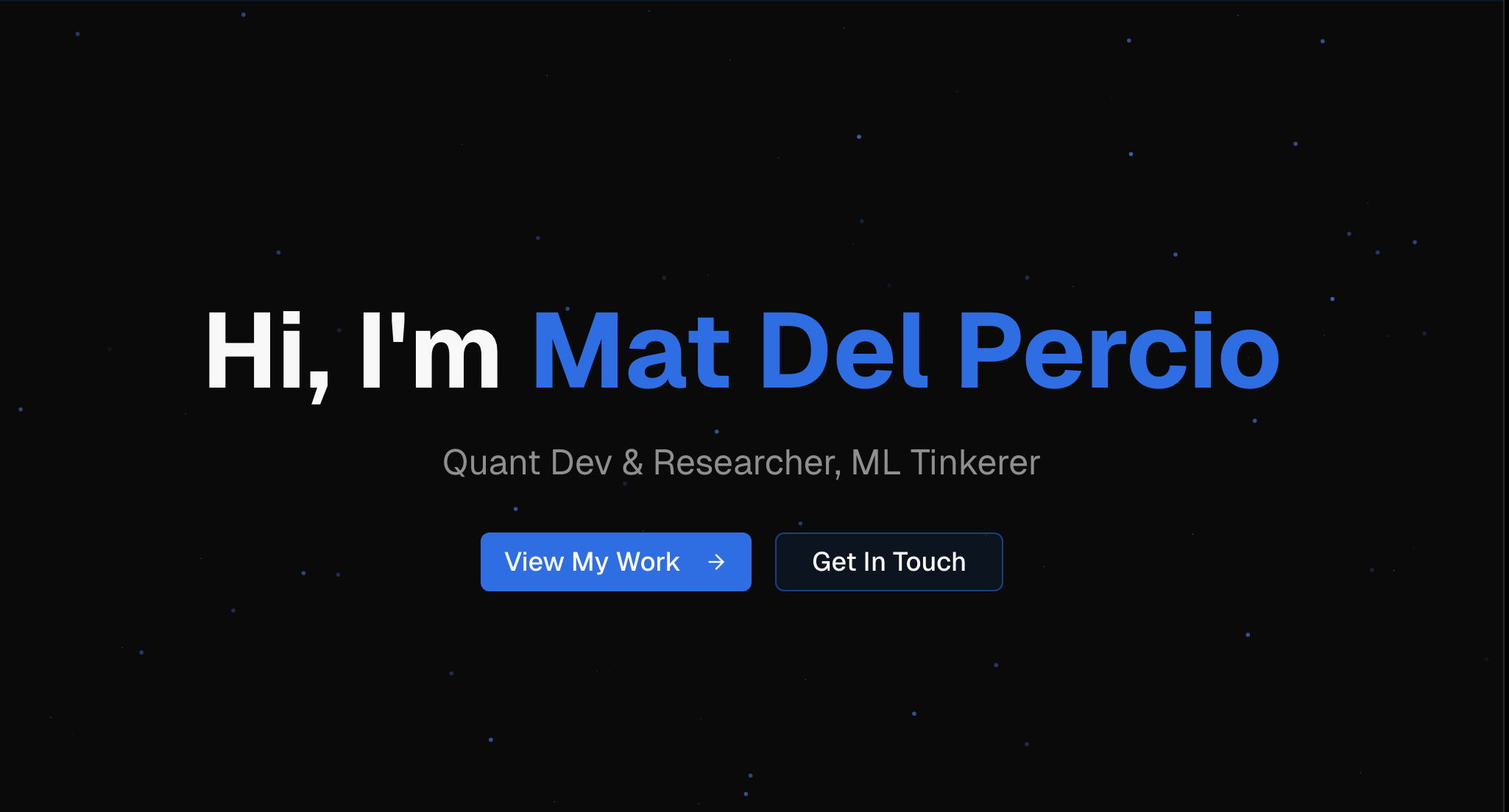 Personal Website